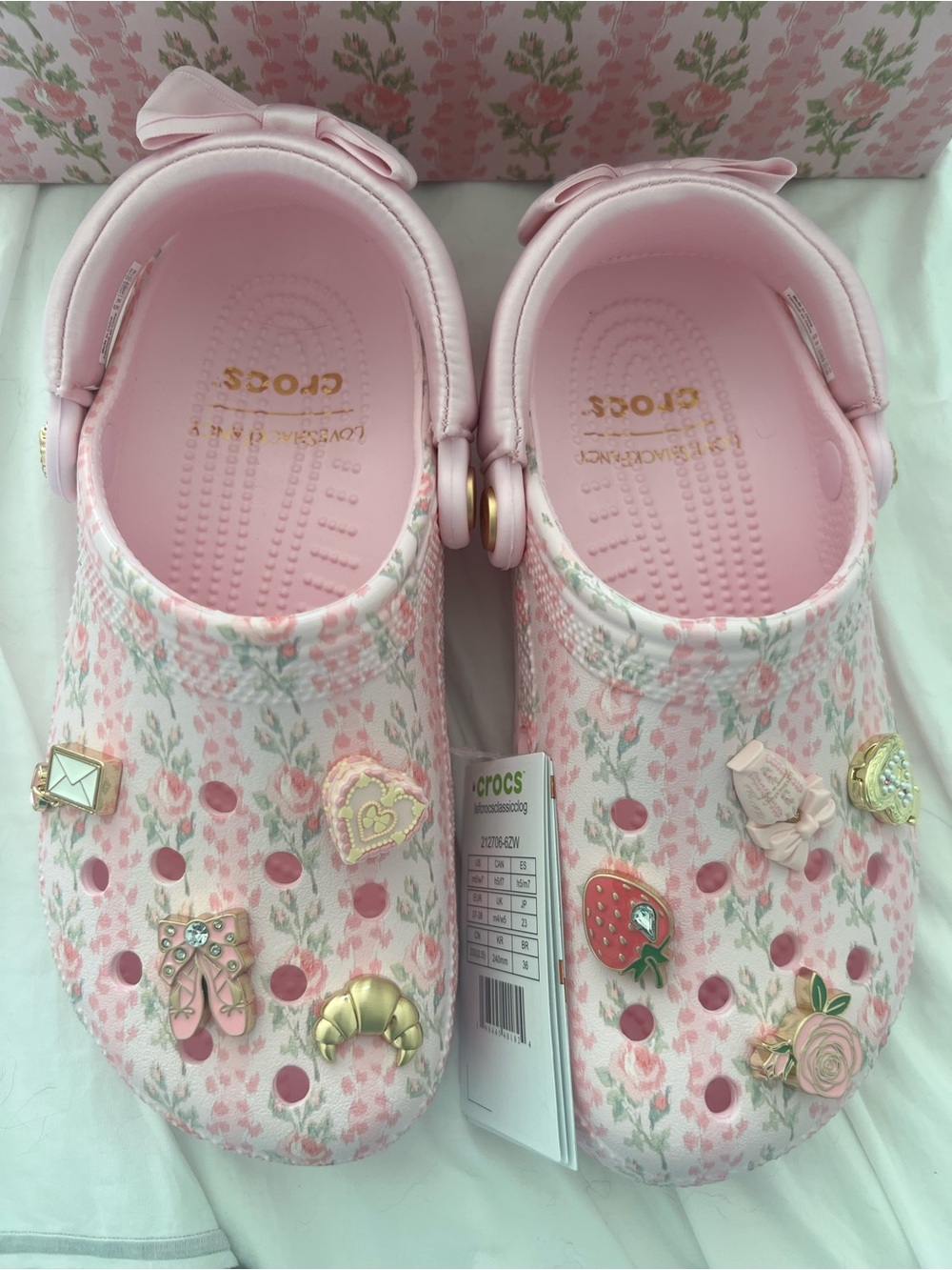 Crocs Love Shack Fancy Pink - Picture 2 of 7